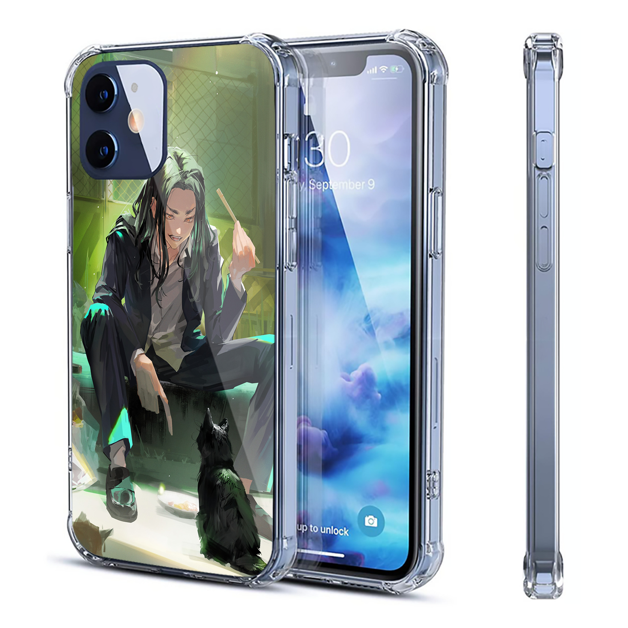（画像用） 東京リベンジャーズ Tokyo Revengers 【iPhone 12シリーズ対応】透明スマホケース（クリアソフトケース）